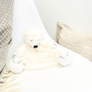 Nat and Jules On The Night You Were Born Polar Bear Bright White Childrens Plush Stuffed Animal Toy Blanket
