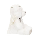 DEMDACO Angel Bear With Silver Crown Soft White Childrens Plush Stuffed Animal