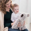 DEMDACO Giving Bear with Corduroy Ear Childrens Plush Stuffed Animal Toy
