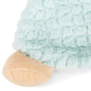 DEMDACO Darcy Dinosaur Aqua Blue Childrens Plush Rattle Blankie