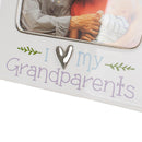 DEMDACO Grandparents 8 x 7 Ceramic with Metal Accents Picture Frame