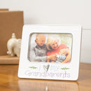 DEMDACO Grandparents 8 x 7 Ceramic with Metal Accents Picture Frame