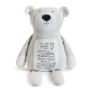 DEMDACO Bless You Precious Child Poetic Threads Bear Childrens Plush Stuffed Animal Toy