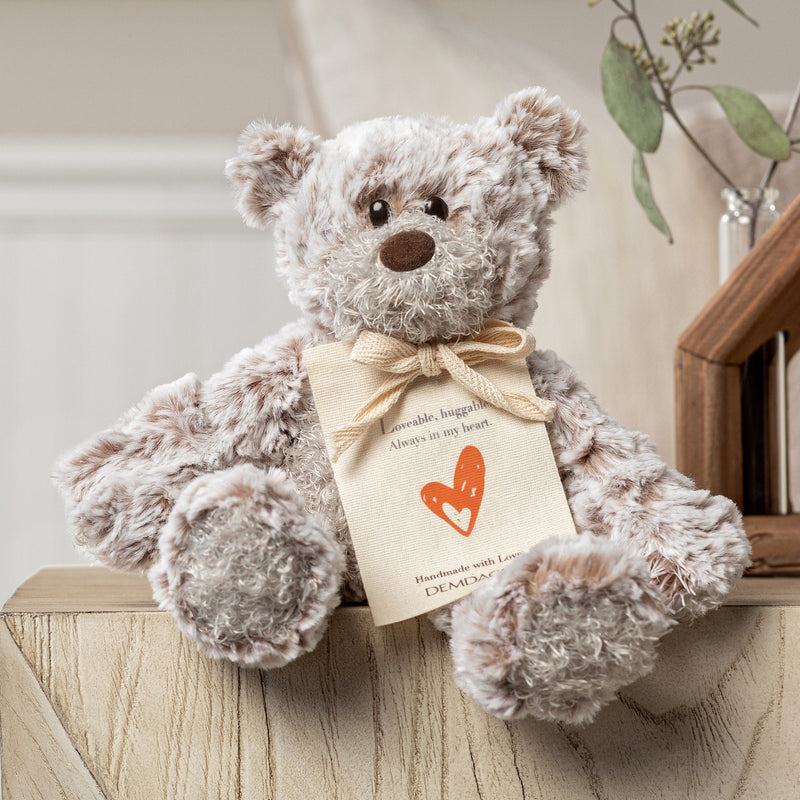Loveable Huggable Mini Giving Bear Childrens Plush Stuffed Animal Toy