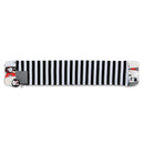 DEMDACO Mommy & Me Fabric Activity Scarf (Black and White Stripes)
