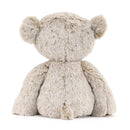 DEMDACO Pocket Prayer Teddy Bear Soft Grey 11 inch Plush Fabric Stuffed Animal Toy