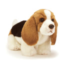 Nat and Jules Friendly Small Basset Hound Dog Childrens Plush Stuffed Animal