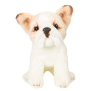 Nat and Jules Sitting Small French Bulldog Light Brown And White Childrens Plush Stuffed Animal
