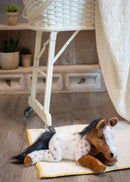 DEMDACO Laying Large Appaloosa Horse Spotted Childrens Plush Stuffed Animal