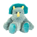 DEMDACO Drake Mellow Fellows Dinosaur Turquoise Childrens Plush Stuffed Animal Toy