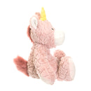 DEMDACO Magellica Mellow Fellows Unicorn Pale Pink Childrens Plush Stuffed Animal Toy