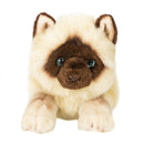 Nat and Jules Lounging Large Siamese Cat Childrens Plush Stuffed Animal Toy