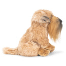 DEMDACO Wheaten Terrier Dog Light Brown Childrens Plush Beanbag Stuffed Animal Toy