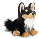 DEMDACO Long-Haired Chihuahua Childrens Plush Stuffed Animal Toy