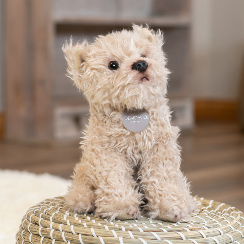 DEMDACO Chorkie Mix Rescue Breed Dog Soft Brown 10 inch Plush Fabric Stuffed Figure Toy