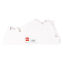 P. Graham Dunn Savior is Born Winter White 12 x 5.5 Wood Holiday Nativity Shaped Tabletop Sign