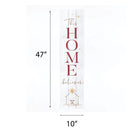 P. Graham Dunn This Home Believes Nativity 47 x 10.5 Pine Wood Holiday Pallet Decor Porch Leaner Sign
