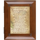 Live Your Life Laugh Again Woodgrain Remembrance Keepsake Box