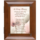 Thought of You With Love Woodgrain Remembrance Keepsake Box