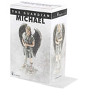 Dicksons Archangel Michael 8 x 6 inch Silver Tone Resin Stone Table Top Figurine