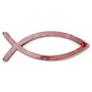 Harbor House Large Silver Christian Fish Auto Emblem