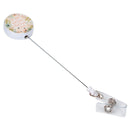 Mary Square"Sprinkle Kindness Like Confetti" 3" x 1" Acrylic Badge Reel With Alligator Clip