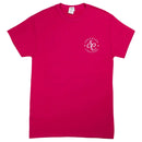 Southern Couture Works Willingly Nurse Heliconia Pink Cotton Fabric Classic T-Shirt