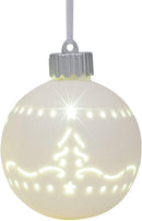 Mark Feldstein & Associates Snowman Snowflake Cardinal Red 3.5 inch Porcelain Ceramic Ornaments Set of 3