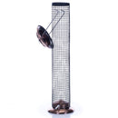 15 inch Copper Finish Weather Resistant 1 Lb. Metal Mesh Outdoor Hanging Nut Bird Feeder