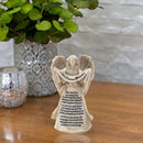 Dicksons The Reunion Heart in Memory Resin Stone 6 inch Angel Figurine