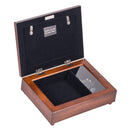 Girl Baptism Cross Wood Finish Music Box Plays You are My Sunshine