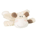 Moozer Cow Brown Spotted Childrens Plush Rattle Blankie