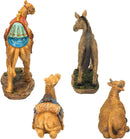 Set of 4 Christmas Nativity Animals Set - 7 inch Scale