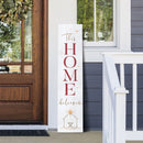 P. Graham Dunn This Home Believes Nativity 47 x 10.5 Pine Wood Holiday Pallet Decor Porch Leaner Sign