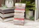 Lighthouse Christian Products Love Will Put God First Rustic Stacked Pallet 5 x 10 Wood Plaque