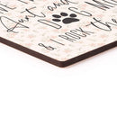 Aunt and Dog Mom Floral Pink 2.75 x 2.75 Wood Inspirational Refrigerator Magnet