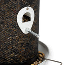 Hanging 12 inch Whitewashed Finish Heavy Duty Mesh Metal 3 Lb. Bird Feeder