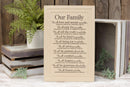 Lighthouse Christian Products Our Family Will Love One Another Textured Cream 11.25 x 16.75 Cast Stone Wall Plaque