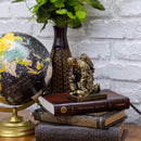 Dicksons Joyful in Hope Praying Firefighter 5 inch Gray Resin Stone Table Top Figurine