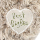 Big Brother Puppy Soft Brown 13 inch Plush Material Stuffed Animal Figure Toy