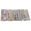 Lighthouse Christian Products Our Family Will Love One Another Rustic Stacked Pallet 15.25 x 29.25 Wood Plaque