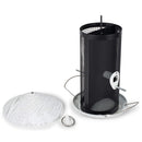 Hanging 12 inch Whitewashed Finish Heavy Duty Mesh Metal 3 Lb. Bird Feeder