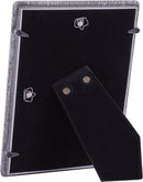 People Love Places And Memories Jeweled Pewter Colored 5 x 7 Easel Back Photo Frame