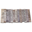Lighthouse Christian Products On The Journey God Will Rustic Stacked Pallet 5 x 10 Wood Plaque