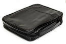 Black Leatherette Bible Cover Case with Handle, (Maxi) 2X-Large