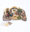 Deluxe Panorama Nativity Scene 14 inch Resin Christmas Dimensional Figurine
