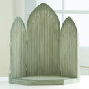 Willow Tree Sanctuary for The Christmas Story, Hand-Painted Nativity Backdrop