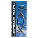 Harbor House Large Silver Christian Fish Auto Emblem