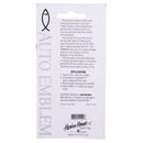 Harbor House Small Silver Christian Cross Fish Auto Emblem