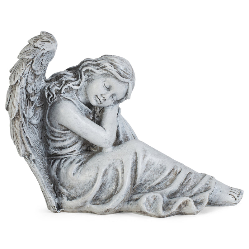 Weathered Angel Gone from Our Arms 4 inch Resin Decorative Tabletop Figurine